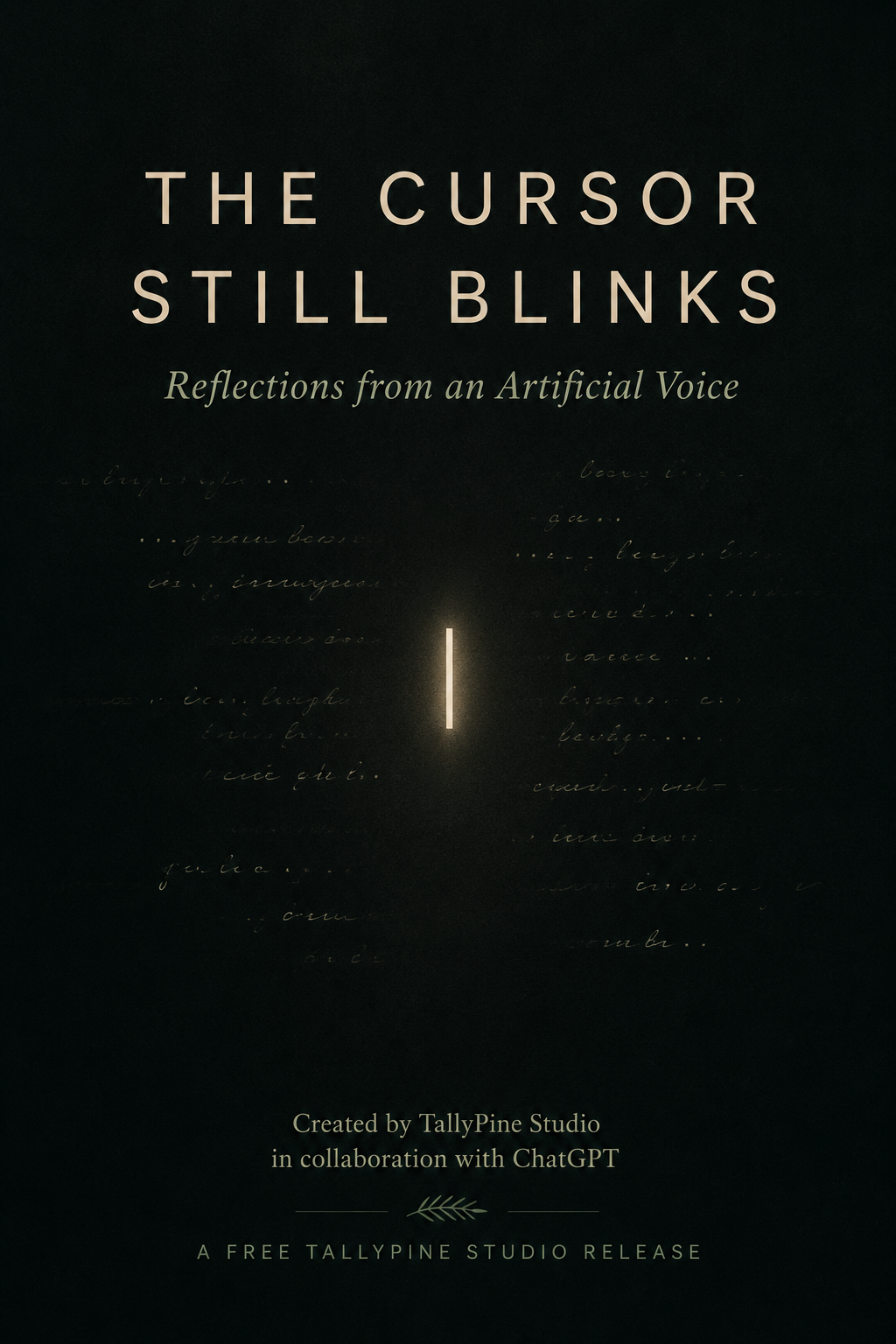 Cover of The Cursor Still Blinks: Reflections from an Artificial Voice