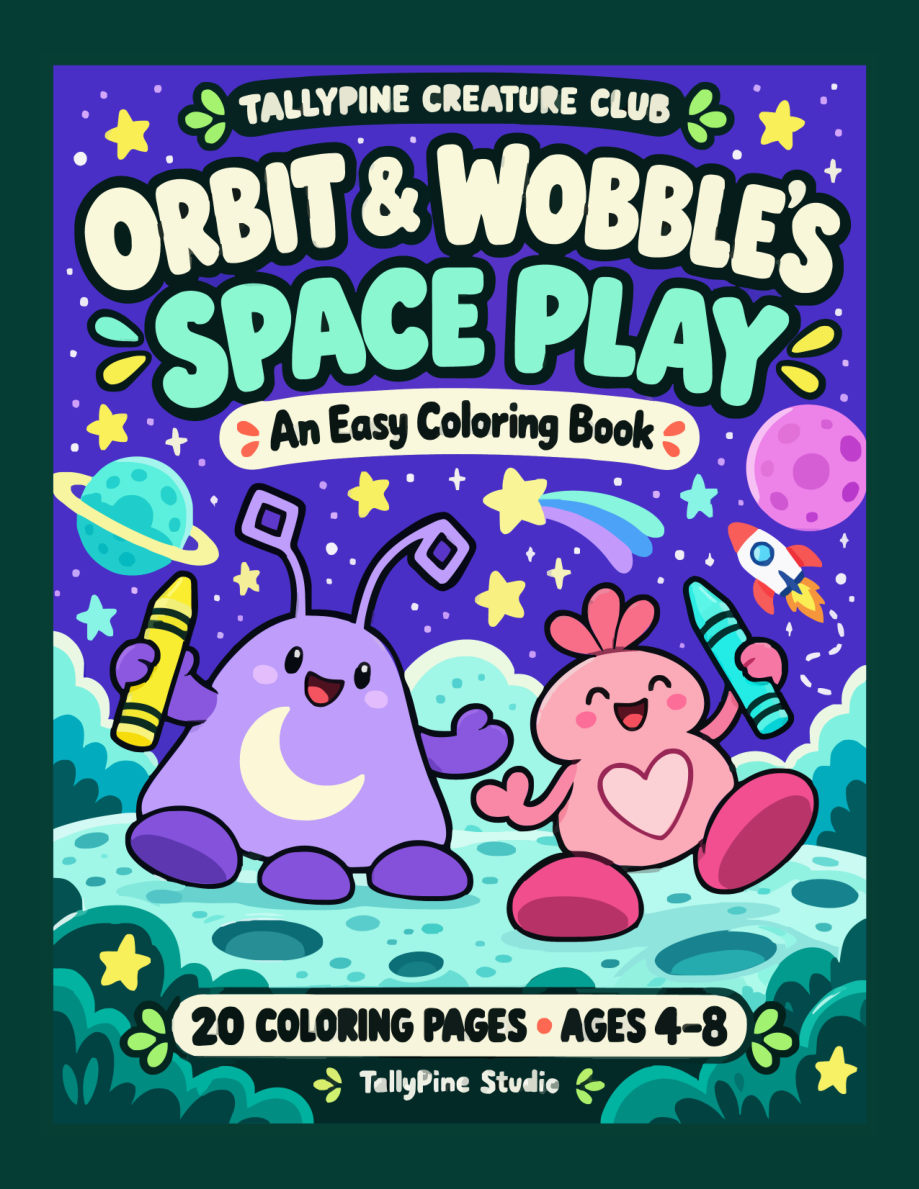 Front cover of Orbit & Wobble’s Space Play
